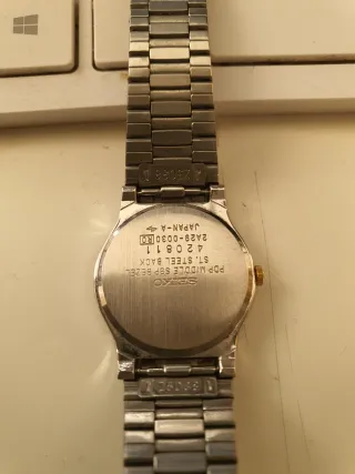 2 Relojes Seiko Mujer Oro/Plata
