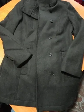 Abrigo de mujer negro