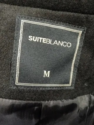 Abrigo de mujer negro