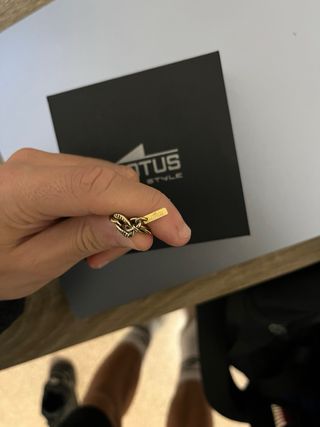 Pulsera Lotus Dorada Hombre