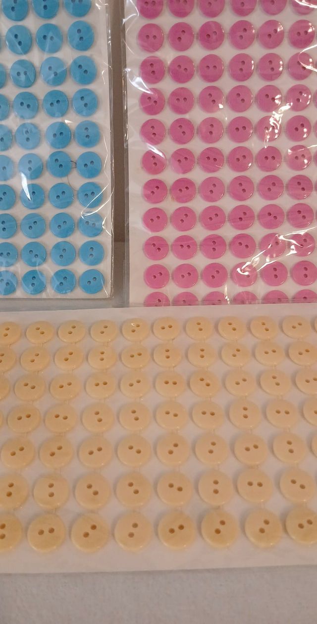 Set de Botones Pegatinas DIY