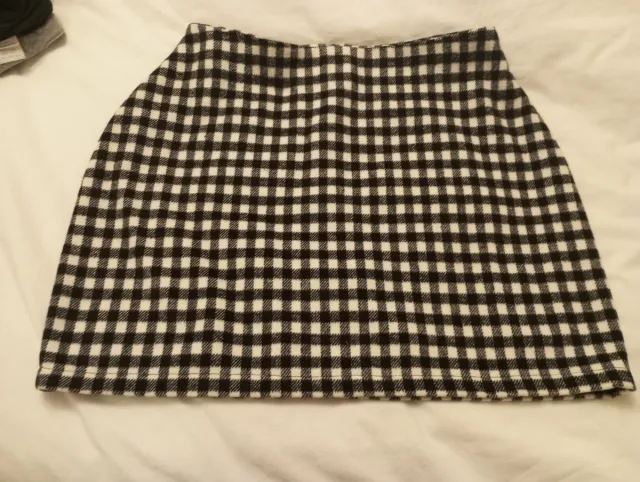 Falda de paño a cuadros