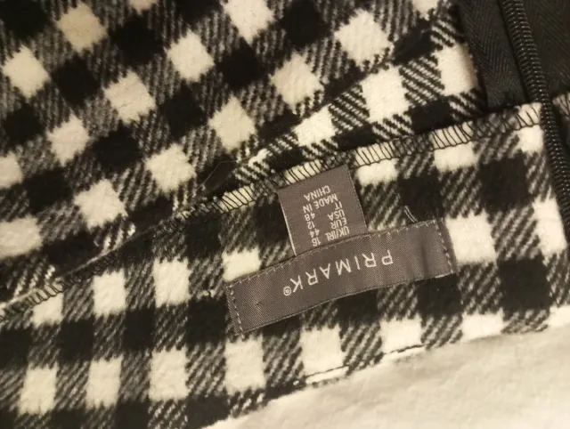 Falda de paño a cuadros