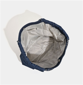 Bolso Tote Lona Vaquera Cadena