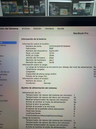 MacBook Pro 2019 16” i9 16GB RAM 2TB SSD