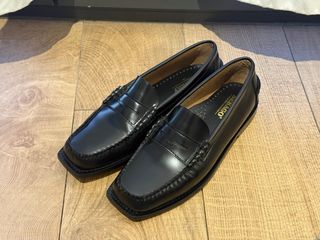 Mocasines Sebago Madison Mujer Talla 40 Negro