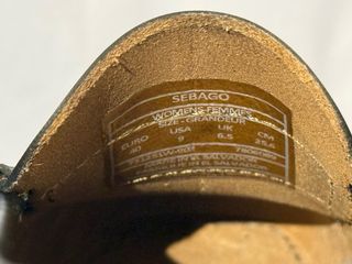 Mocasines Sebago Madison Mujer Talla 40 Negro