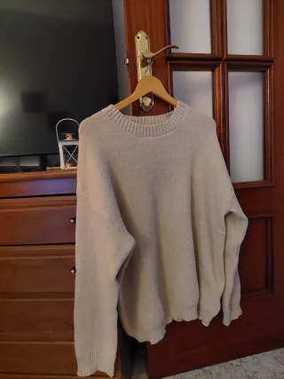 Jersey beige talla única