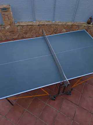 Mesa de ping pong plegable