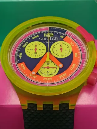 Swatch Neon to the Max - Garantía 24/03/2024