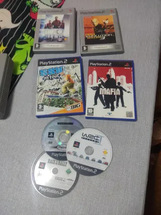 Regalo Lote 4 Juegos PS2: Mafia, SSX, WRC, Pro Ev