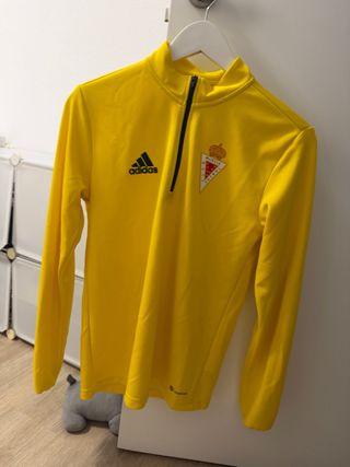Sudadera Real Murcia Adidas Amarilla