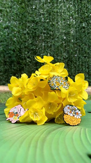 Pack 3 pines cerebro floral naturaleza Ed.Limitada