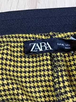 Pantaloni Zara XL Houndstooth Invernali