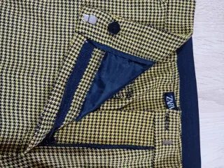 Pantaloni Zara XL Houndstooth Invernali