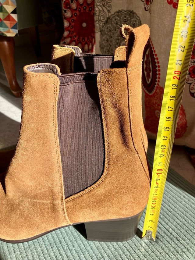 Botines de ante