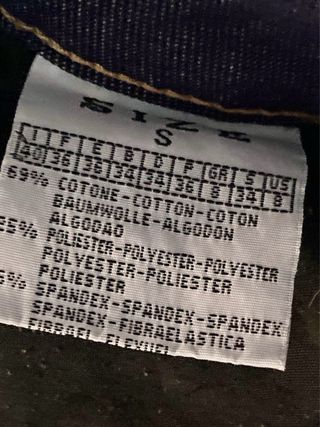 Pantalones vaqueros Vintage elásticos Fionina