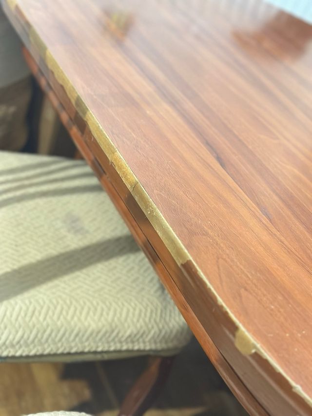 Mesa comedor y 4 sillas madera