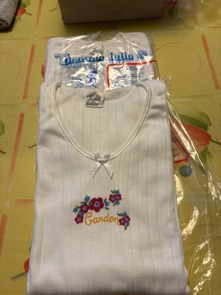 Camisetas Thermo Tella blancas