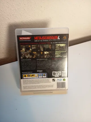 Metal Gear Solid 4 PS3 Guns of the Patriots
