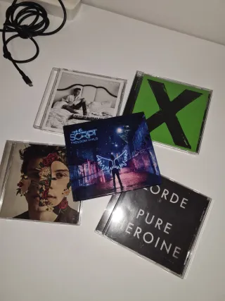 Lote 5 CDs Música Pop Rock Internacional