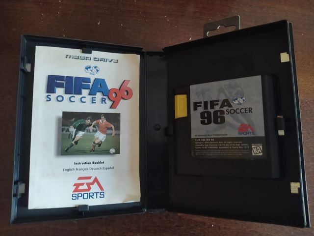 FIFA 96 Mega Drive EA Sports Juego
