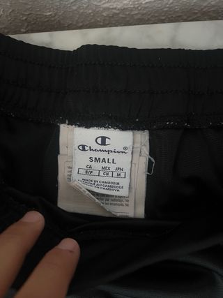 Shorts Champion negros