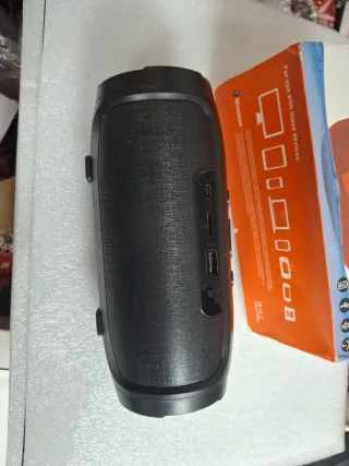 Altavoz Charge Mini 3+ Negro/Naranja