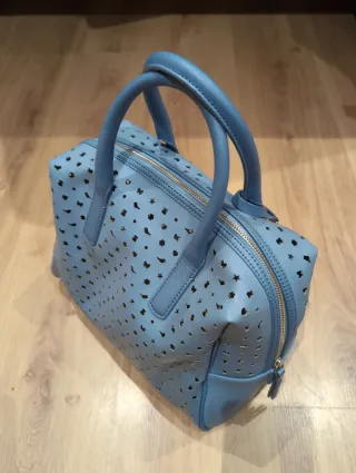 Bolso Tous Azul Perforado