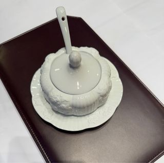 Set Bomboniera Firenze Zuccheriera con mestolo