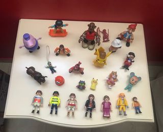 Lote de juguetes pequeños variados