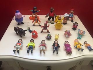 Lote de juguetes pequeños variados