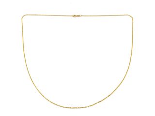 cadena oro 18k 30cm