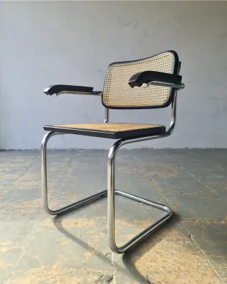 Cesca by Marcel Breuer. Vintage, 80s.