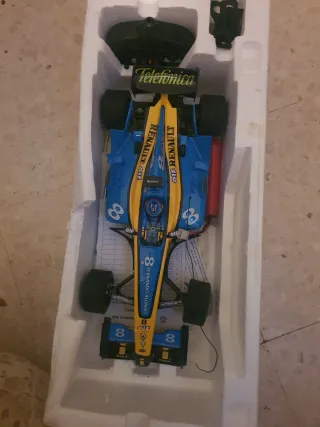 Coche Radio Control Fernando Alonso Telefonica