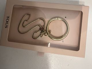 Llavero Tous Inicial S Dorado