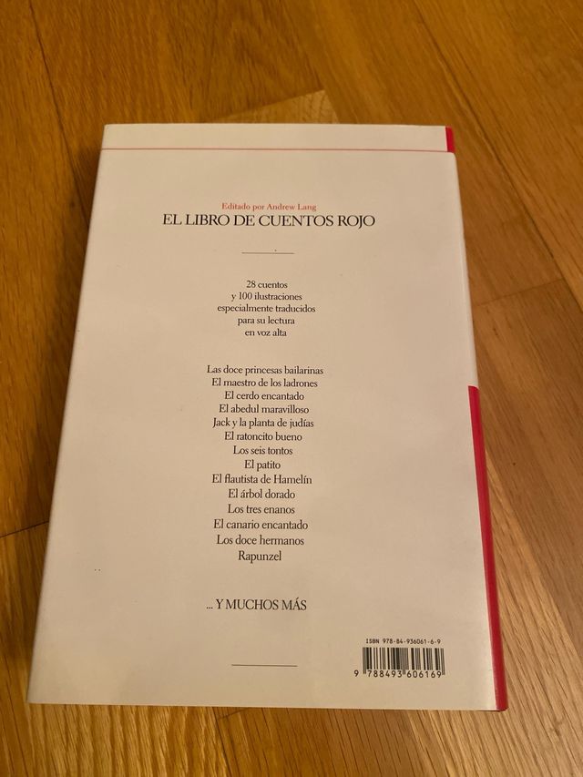 El Libro de cuentos rojo