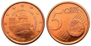 Moneda San Marino AA261-082001219 002 00000 T