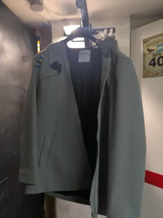 Abrigo gris talla S