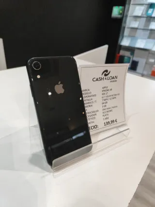 iPhone XR 64GB Argento Batteria Nuova