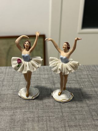 Miniaturas Bailarinas Dresden Vintage