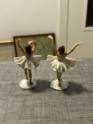Miniaturas Bailarinas Dresden Vintage