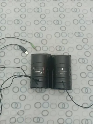 Altavoces Multimedia HP Negros