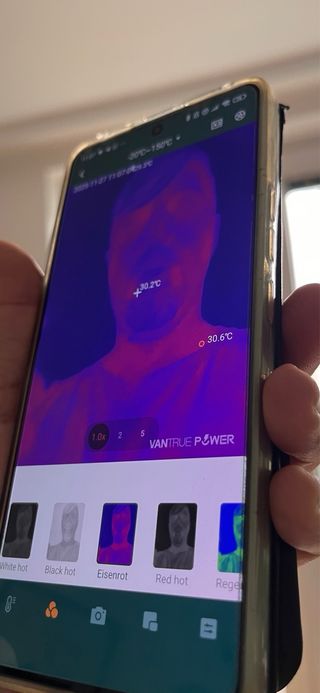 Cámara Térmica Android Vantrue plug and play