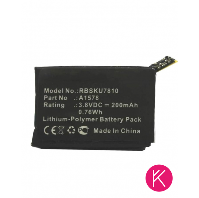 Batería Apple Watch Series 1 38mm A1578