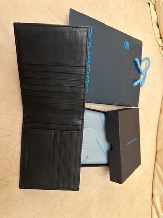 Portafoglio Piquadro nero/grigio