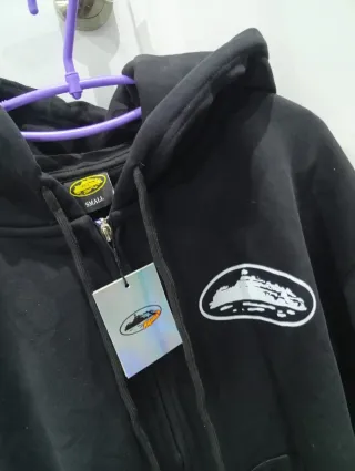 Sudadera Corteiz Negra Talla S