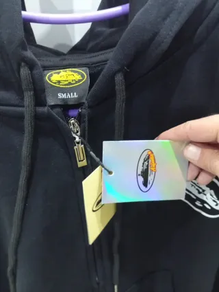 Sudadera Corteiz Negra Talla S