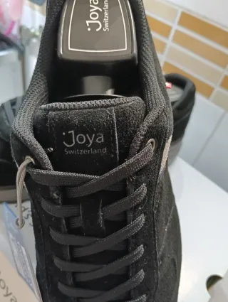 Zapatillas Joya negras y grises