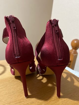 Sandalias de tacón Primark Rojo Talla 38